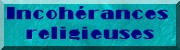 Incohérances religieuses